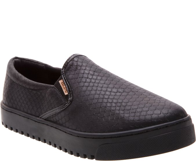 tenis slip on preto anacapri