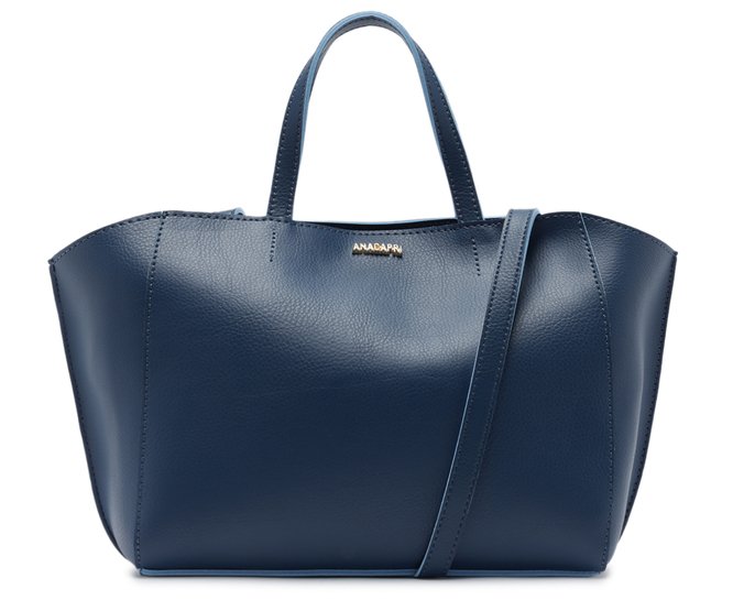 Bolsa Tote Grande Soft Azul
