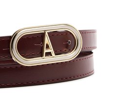 Cinto Fino Versátil Vermelho