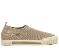 Tênis Slip On Knit Alê Bege Off