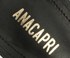 Sapatilha Slingback Bico Fino Fivela Preta