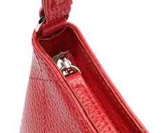 Bolsa Tiracolo Média Matelassê Triangular Vermelha