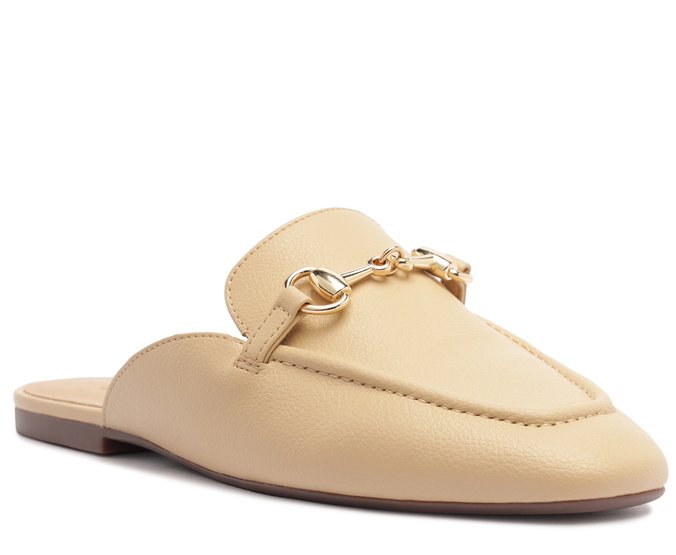 Mule Monocromática Bridão Bege