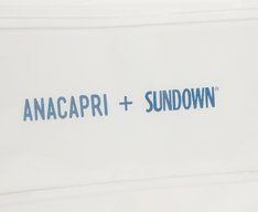 Bolsa Shopping Grande Translúcida Sundown Branca