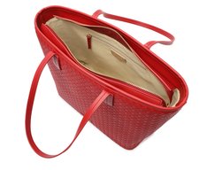 Bolsa Shopping Grande Minimalista Vermelha