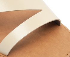 Rasteira Multitiras Colors Branca