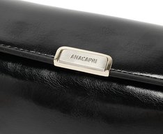 Bolsa Tiracolo Média Moderna Preta