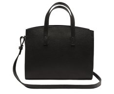 Bolsa Tote Grande Chaveiro Barbicacho Preta