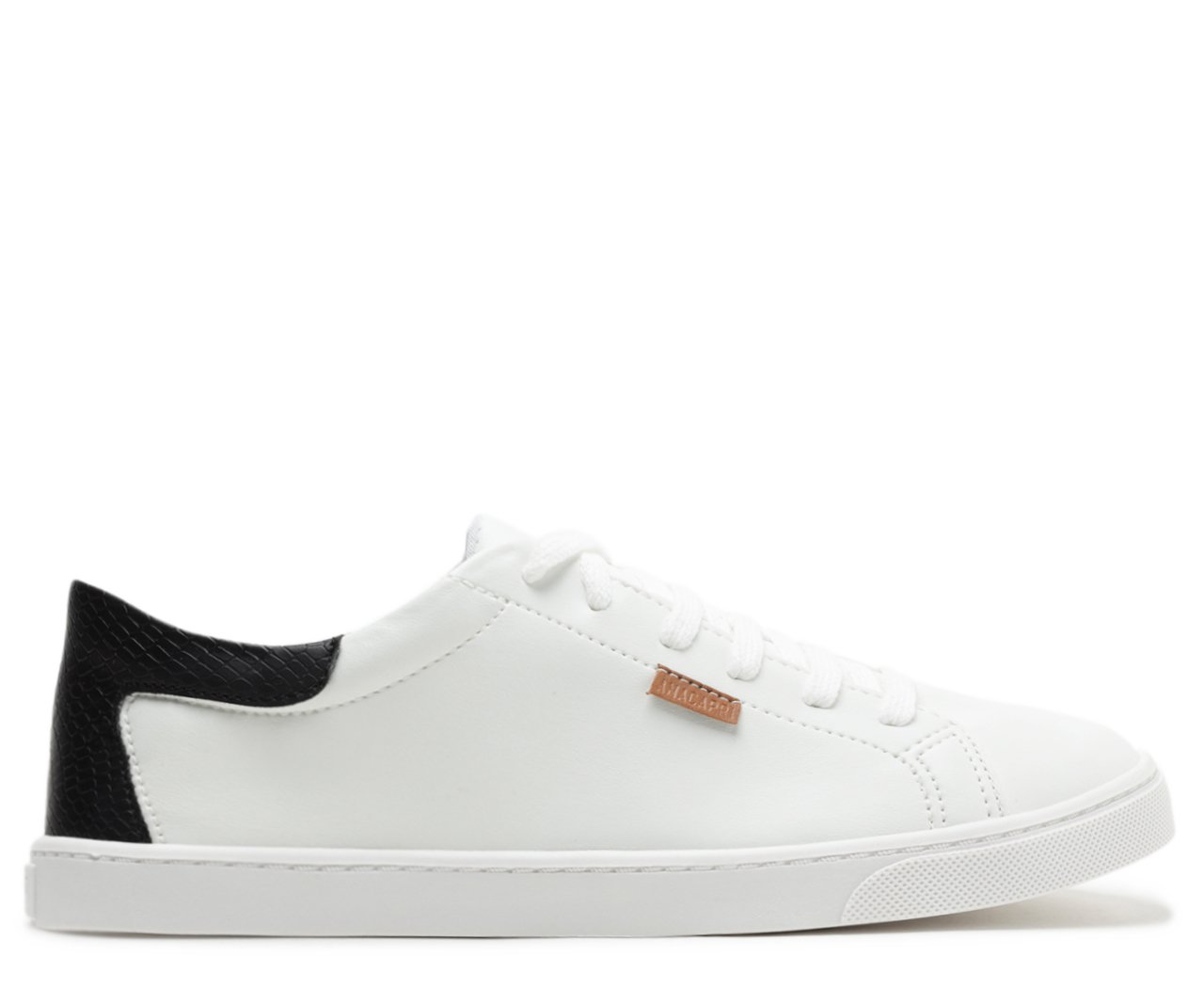 Tênis Clean Branco e Preto | Anacapri