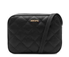 Bolsa Tiracolo Média Metalassê Triangular Preta