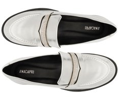 Mocassim Pala Glam Prata