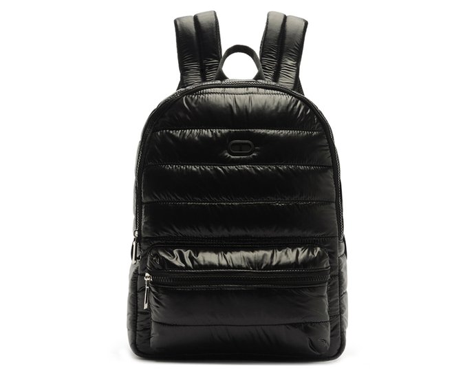Mochila Grande Puffer Preta
