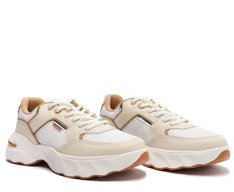 Tênis Chunky Branco Detalhe Marrom