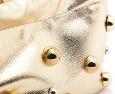 Bolsa Tiracolo Média Rocker Dourada