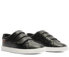 Tênis Slip On Velcro Preto