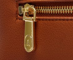Mochila Média Multi Bolsos Marrom