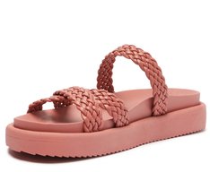 Papete Tiras Trançadas Rosa