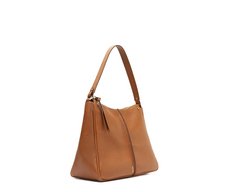 Bolsa Shopping Média Hobo Marrom