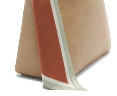 Bolsa Shopping Média Boho Lenço Bege