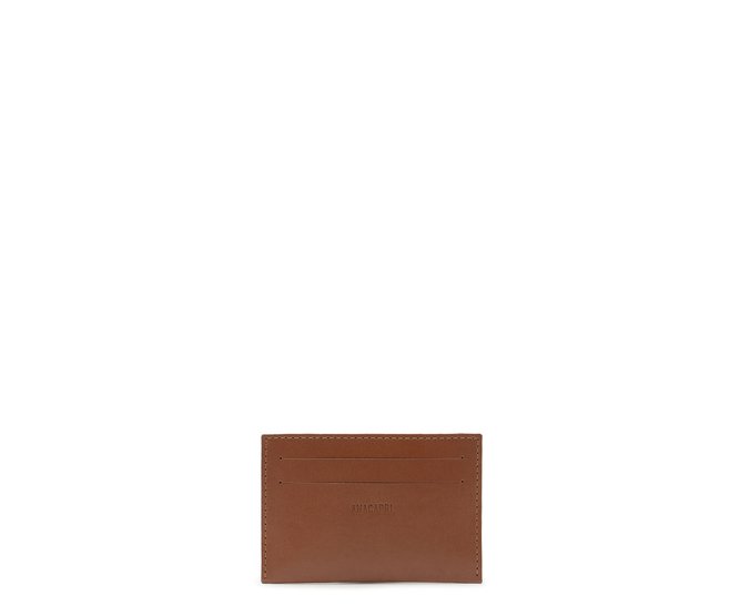Porta Cartão Pequeno Neutral Marrom