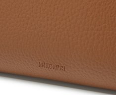 Bolsa Tiracolo Pequena Tampa Pop Marrom