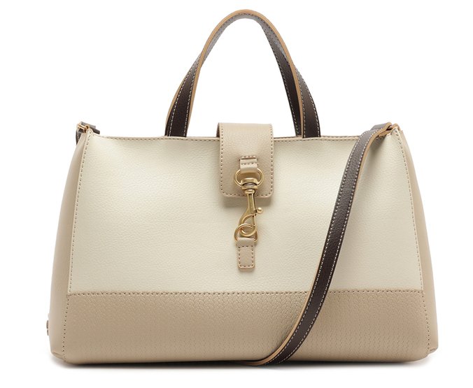 Bolsa Tote Grande Polly Bege