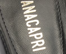Sapatilha Slingback Salto Bloco Fivelas Preta