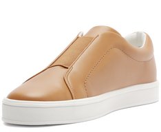 Tênis Slip On Elástico New Marrom