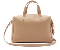 Bolsa Tote Média Maxxi Arredondada Bege