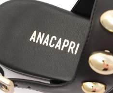 Sandália Maxi Tachas Preta