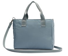Bolsa Tote Grande Sporty Nylon Azul