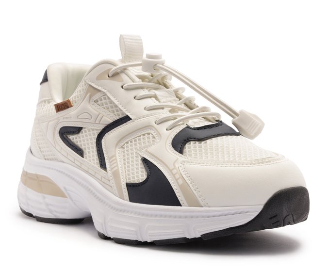 Tênis Robusto Sporty Branco Off e Marinho
