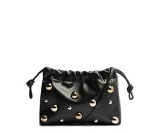 Bolsa Tiracolo Média Rocker Preta