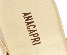 Sandália Slim Metal A Dourada