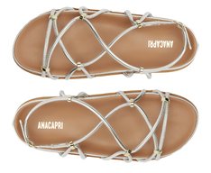 Papete Gladiadora Tachas Prata