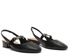 Sapato Chanel Salto Bloco Preto Classy