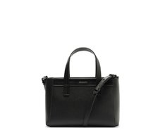 Bolsa Tote Pequena Costuras Preta