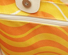 Bolsa Shopping Grande Ondas Sundown Laranja