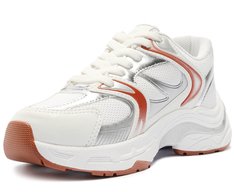 Tênis Chunky Ultra Sport Branco E Marrom