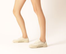 Tênis Sola Alta Pop Up Branco