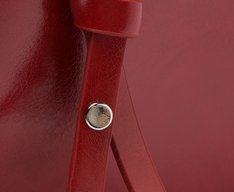 Bolsa Tote Média Soft Hobo Vermelha