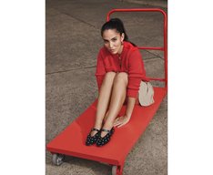Sapatilha Tira Glam Preta