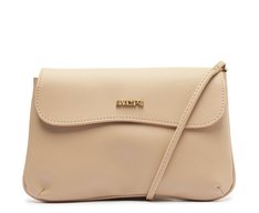 Bolsa Tiracolo Média Dome Bege