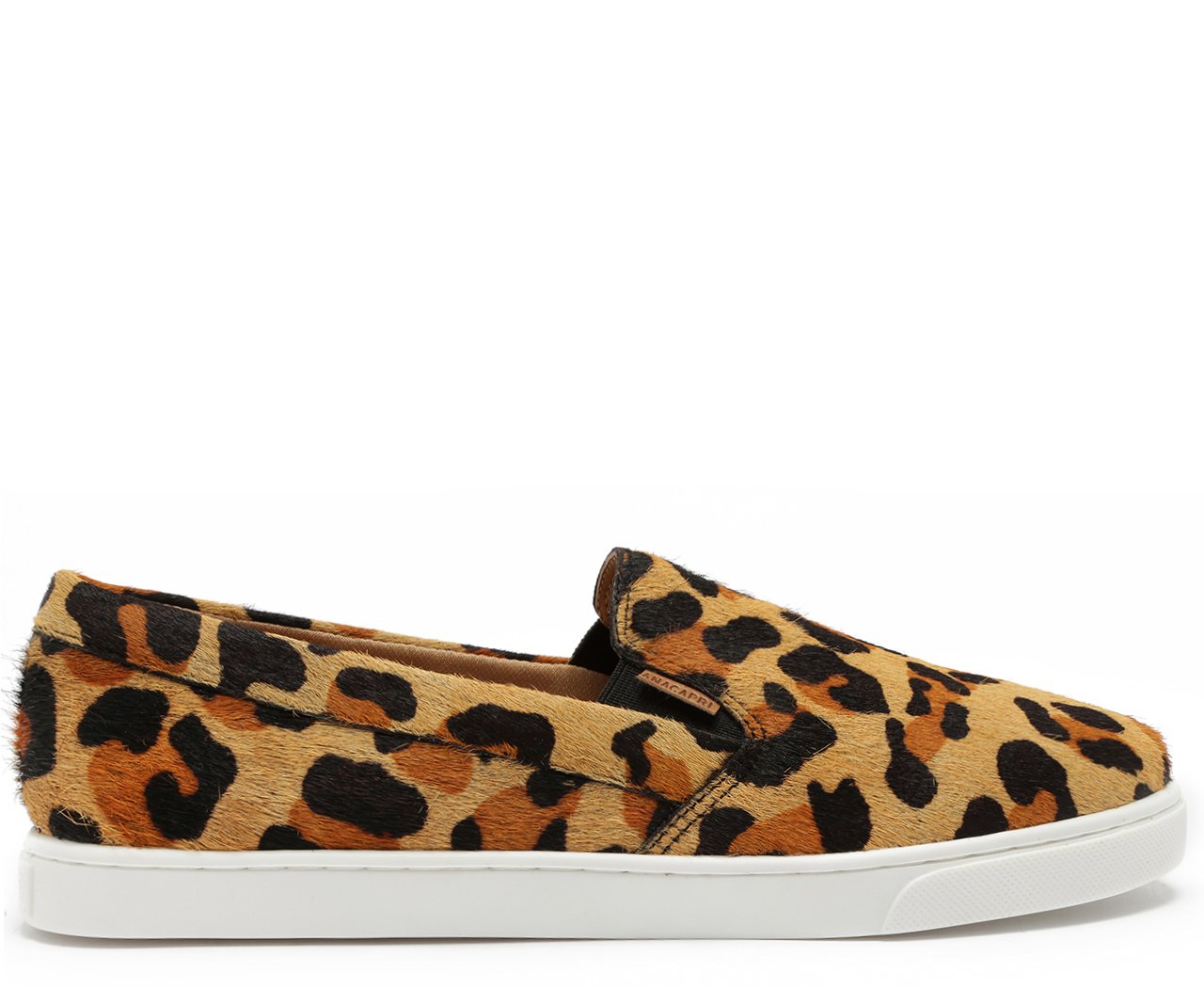 Tênis Slip On Tenis Anacapri Oncinha Tênis Slip On Couro Animal