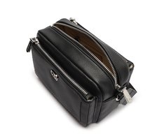 Bolsa Tiracolo Média Floater Gorgurão Preta