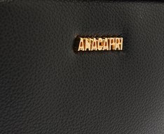 Bolsa Tiracolo Média Alça Redonda Preta