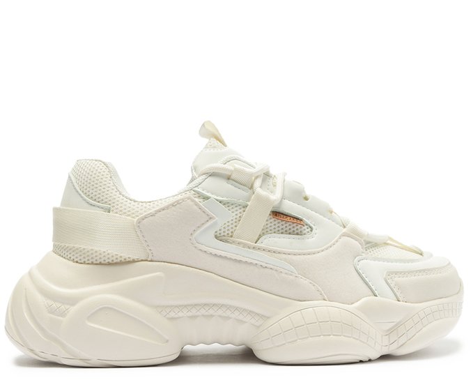 Tênis Chunky Branco Betina Anacapri