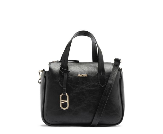 Bolsa Tote Média Bag Charm Preta