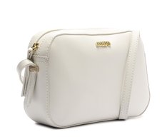 Bolsa Tiracolo Média Retangular Minimal Branca
