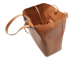 Bolsa Shopping Grande Maxi Chaveiro Marrom